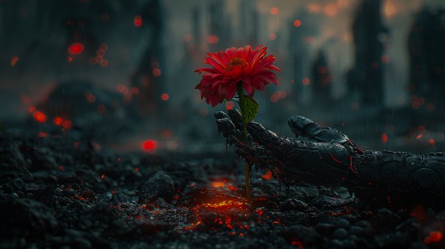 Hope Amidst the Ashes by Krys